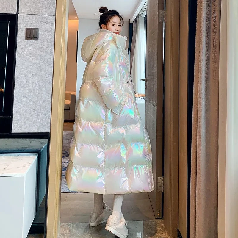 Down Padded Jacket Women Winter Bright Parka 2023 New Winter Thicken Parkas Coat Colorful Padded Jacket Mid-length Padded Coat
Down Padded Jacket Women Winter Bright Parka 2023 New Winter Thicken Parkas Coat Colorful Padded Jacket Mid-length Padded Coat