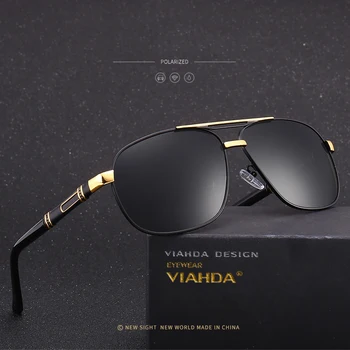 VIAHDA Brand Designer Sunglass Mens Driving Sun Glasses Classic design Fashion Polarized Sunglasses
VIAHDA Brand Designer Sunglass Mens Driving Sun Glasses Classic design Fashion Polarized Sunglasses
