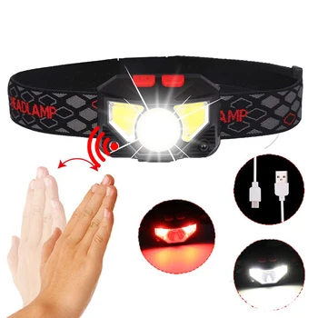 zk20 LED Inductive Headlamp Sensor 6 Modes Hands-Free Rechargeable Headligh Red Lights For Camping Hiking Flash Head Light Lamp
zk20 LED Inductive Headlamp Sensor 6 Modes Hands-Free Rechargeable Headligh Red Lights For Camping Hiking Flash Head Light Lamp