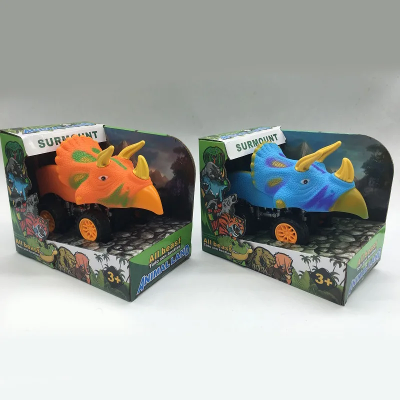 Simulated Dinosaur Models Mini Inertia Triceratops Dinosaur Car Children Dinosaur World Popularization of Science Toy
Simulated Dinosaur Models Mini Inertia Triceratops Dinosaur Car Children Dinosaur World Popularization of Science Toy