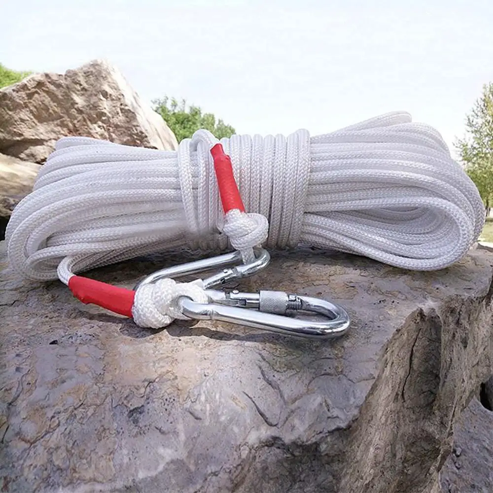 10/20m Strong Salvage Rope Safety Magnet Cord Traction Rope Disturbing String FishingTent Fixed Ropes with Buckle Hardware
10/20m Strong Salvage Rope Safety Magnet Cord Traction Rope Disturbing String FishingTent Fixed Ropes with Buckle Hardware