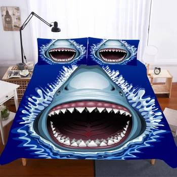 Fanaijia animal 3d kids Bedding Set Luxury shark Duvet Cover Set with Pillowcase Bed Set twin Size Queen Comforter Sets
Fanaijia animal 3d kids Bedding Set Luxury shark Duvet Cover Set with Pillowcase Bed Set twin Size Queen Comforter Sets