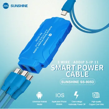 Sunshine SS-905D Smart Power Cable Detection Line Automatic Recognition Phone Repair Tool For iPhone Android Phone Power
Sunshine SS-905D Smart Power Cable Detection Line Automatic Recognition Phone Repair Tool For iPhone Android Phone Power