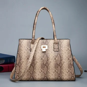 2019 New Women's Handbags Europe and America Boston Fashion One-shoulder Diagonal Crossbody Women's Bag Pu Snake Three-Piece Set
2019 New Women's Handbags Europe and America Boston Fashion One-shoulder Diagonal Crossbody Women's Bag Pu Snake Three-Piece Set