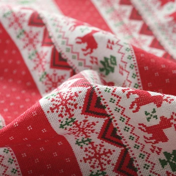 Striped Christmas Deer Tablecloth Cotton And Linen Dust proof Table Cover Decoration linen
Striped Christmas Deer Tablecloth Cotton And Linen Dust proof Table Cover Decoration linen