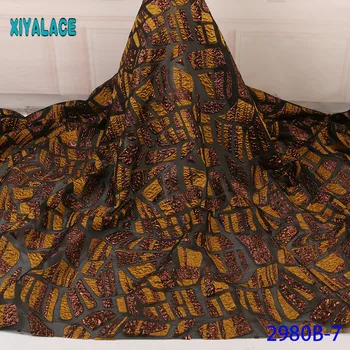 Nigerian Lace Fabric 2019 High Quality Lace Brocade Lace Fabric African French Tulle Mesh Lace Fabric For Party YA2980B-1 
Nigerian Lace Fabric 2019 High Quality Lace Brocade Lace Fabric African French Tulle Mesh Lace Fabric For Party YA2980B-1