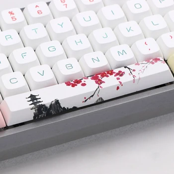 SpaceBar Keycap PBT Five Sides Dye-Subbed 6.25U Cherry Profile Space Bar Keycap for DIY Mechanical Keyboard gk61 gk64
SpaceBar Keycap PBT Five Sides Dye-Subbed 6.25U Cherry Profile Space Bar Keycap for DIY Mechanical Keyboard gk61 gk64
