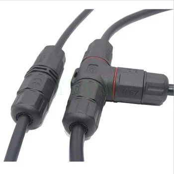 Waterproof I Type T Type Electrical Cable Wire 3-pin Connector IP67 for Outdoor light LED Underground Light Using L20 HT230
Waterproof I Type T Type Electrical Cable Wire 3-pin Connector IP67 for Outdoor light LED Underground Light Using L20 HT230