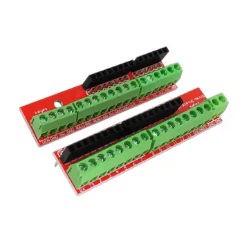 1 One pair Screw Shield V2 Stud Terminal expansion board (double support) for Arduino UNO R3
1 One pair Screw Shield V2 Stud Terminal expansion board (double support) for Arduino UNO R3