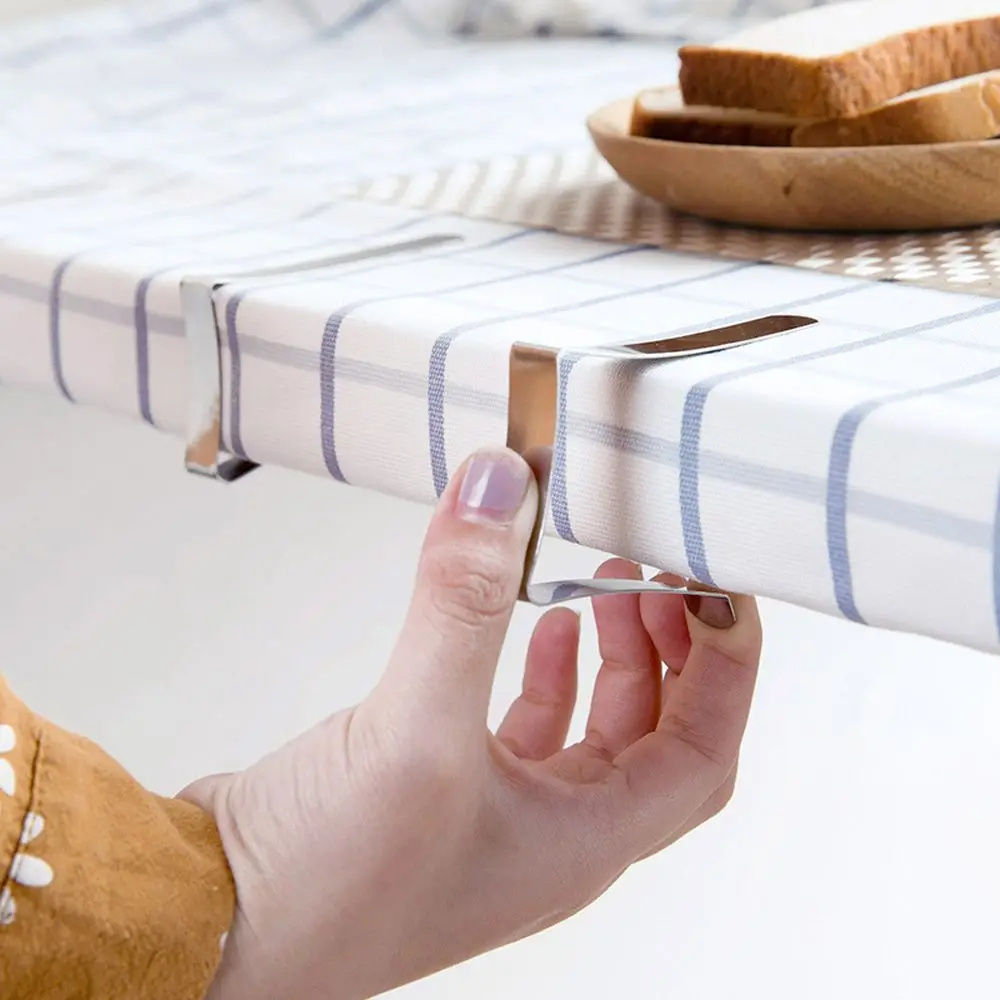 6PCS Stainless Steel Tablecloth Clamps Wedding Promenade Table Cover Holder Clip Promenade/Round Board Stable Clips
6PCS Stainless Steel Tablecloth Clamps Wedding Promenade Table Cover Holder Clip Promenade/Round Board Stable Clips