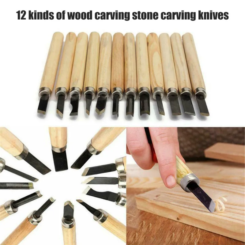 12Pcs Wood Carving Chisel Tool Set Sculpture Whetstone DIY Woodworking Arts Crafts Cutter Graver Sculpt Pottery Ceramic Clay Kit
12Pcs Wood Carving Chisel Tool Set Sculpture Whetstone DIY Woodworking Arts Crafts Cutter Graver Sculpt Pottery Ceramic Clay Kit