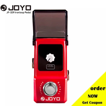 JOYO JF-329 Ironloop Loop Recording Guitar Effect Pedal Looper 20min Recording Time Overdub Undo Redo Functions True Bypass
JOYO JF-329 Ironloop Loop Recording Guitar Effect Pedal Looper 20min Recording Time Overdub Undo Redo Functions True Bypass