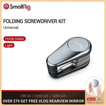 SmallRig Folding Screwdriver Kit Explorer With Allen Wrenches/Flat Screwdriver/Phillips Screwdriver/ Torx Screwdriver Set-2371
SmallRig Folding Screwdriver Kit Explorer With Allen Wrenches/Flat Screwdriver/Phillips Screwdriver/ Torx Screwdriver Set-2371