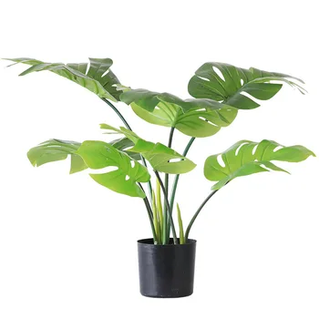 Tropical Monstera Plants Large Artificial Tree Palm Tree Plastic Green Leaves with pot Turtle Leaf For Wedding Home Party Decor
Tropical Monstera Plants Large Artificial Tree Palm Tree Plastic Green Leaves with pot Turtle Leaf For Wedding Home Party Decor