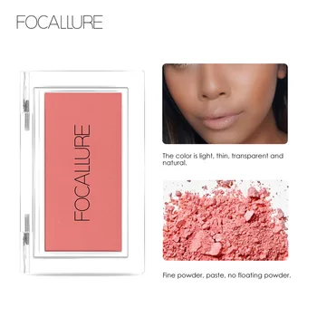 Focallure New Blush Makeup Single Blush Face Cheek Nude Natural Pressed Powder Blusher Long Lasting Face Make up Cosmetic
Focallure New Blush Makeup Single Blush Face Cheek Nude Natural Pressed Powder Blusher Long Lasting Face Make up Cosmetic