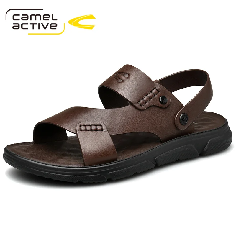 Camel Active 2021 New Men Sandals Genuine Leather Fashion Summer Shoes Men Slippers Breathable Men's Sandals Causal Shoes
Camel Active 2021 New Men Sandals Genuine Leather Fashion Summer Shoes Men Slippers Breathable Men's Sandals Causal Shoes