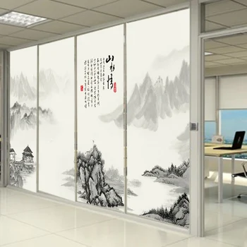 Customized Chinese style opaque insulation sunscreen glass stickers sliding door and window paper glass stickers
Customized Chinese style opaque insulation sunscreen glass stickers sliding door and window paper glass stickers