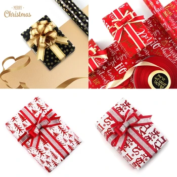 4 Sheets Waterproof Christmas Wrapping Tissue Paper DIY Gift Box Packaging Decor M89A
4 Sheets Waterproof Christmas Wrapping Tissue Paper DIY Gift Box Packaging Decor M89A