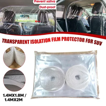 14x1.8m/1.4x2m Car Taxi Cab Isolation Sealed Curtain Partition Screen Film Interior Separative Cover Protection
14x1.8m/1.4x2m Car Taxi Cab Isolation Sealed Curtain Partition Screen Film Interior Separative Cover Protection