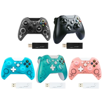 2.4GHz Wireless Game Controller Joystick Gamepad with Dual Motor Vibration 6-Axis Handle for PS4 for PS3 Win7/8/10
2.4GHz Wireless Game Controller Joystick Gamepad with Dual Motor Vibration 6-Axis Handle for PS4 for PS3 Win7/8/10