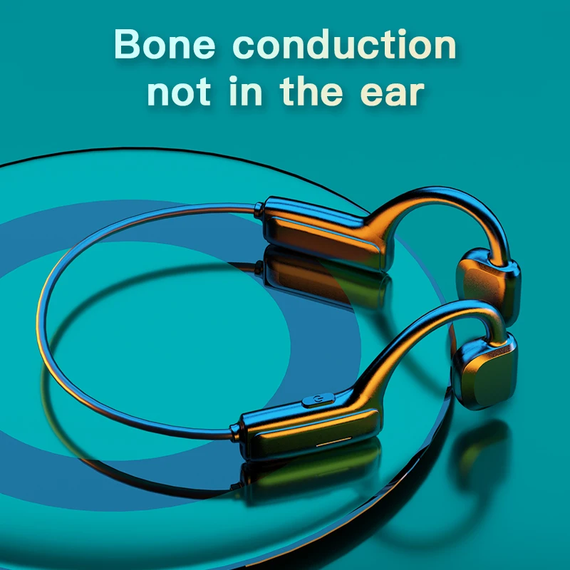 G1 True Bone Conduction Earphone Waterproof Wireless Bluetooth Headphone with Microphone Sports Not-In Ear Headset for Android
G1 True Bone Conduction Earphone Waterproof Wireless Bluetooth Headphone with Microphone Sports Not-In Ear Headset for Android