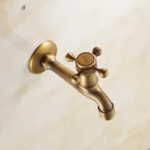 Antique Brass Gold Tap Wall Mounted Single Cold Single Handle Basin Sink Faucet Tap For European Bathroom Kitchen Hardware
Antique Brass Gold Tap Wall Mounted Single Cold Single Handle Basin Sink Faucet Tap For European Bathroom Kitchen Hardware