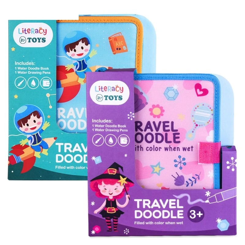 Portable Water Drawing Book & Magic Pen Travel Doodle Book Reusable Painting Coloring Board Educational Toys for Kids
Portable Water Drawing Book & Magic Pen Travel Doodle Book Reusable Painting Coloring Board Educational Toys for Kids
