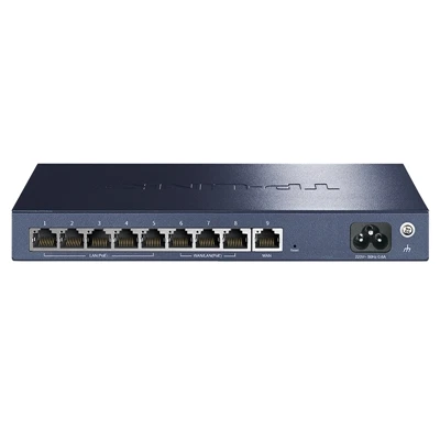 

TP-LINK VPN Router R489GP PoE·AC Integrated Multi-WAN Port Gigabit 1*WAN+3*WAN/LAN+5*LAN 10/100/1000Mbps RJ45 ports PoE 30W/54W