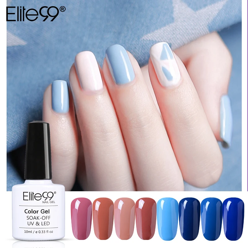 Elite99 Blue Colors Nail Gel Polish For Nail Art DIY Design Long-Lastig Soak-off UV Nail Gel Lacquer Manicure 10ML Gel Varnish
Elite99 Blue Colors Nail Gel Polish For Nail Art DIY Design Long-Lastig Soak-off UV Nail Gel Lacquer Manicure 10ML Gel Varnish