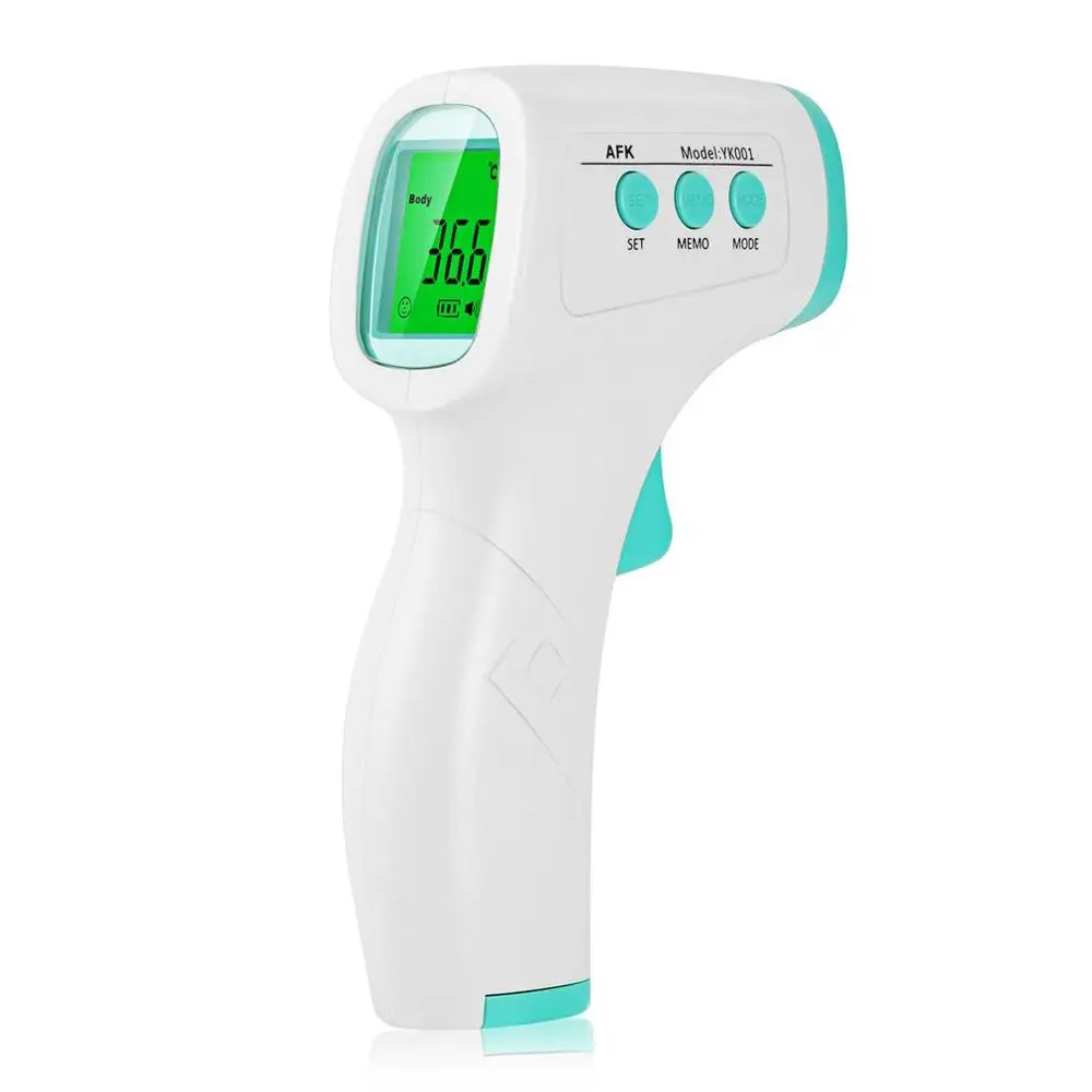 Portable Forehead Infrared Thermometer Digital Temperature Gun Non-contact / Switchable Measuring Thermometer
Portable Forehead Infrared Thermometer Digital Temperature Gun Non-contact / Switchable Measuring Thermometer