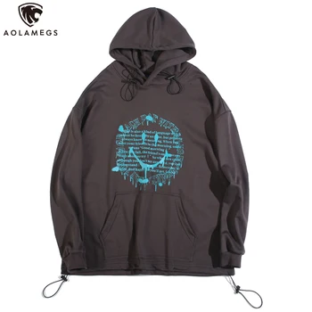 Aolamegs Hoodies Men Big Pockets Hit Color Print Pullover Hip Hop All-match Hooded Sweatshirt High Street Cozy Streetwear Couple
Aolamegs Hoodies Men Big Pockets Hit Color Print Pullover Hip Hop All-match Hooded Sweatshirt High Street Cozy Streetwear Couple
