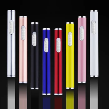 Creative Metal Shaped Cigarette Lighter USB Charging Cylindrical Lighter USB Electronic Cigarette Lighter Windproof
Creative Metal Shaped Cigarette Lighter USB Charging Cylindrical Lighter USB Electronic Cigarette Lighter Windproof