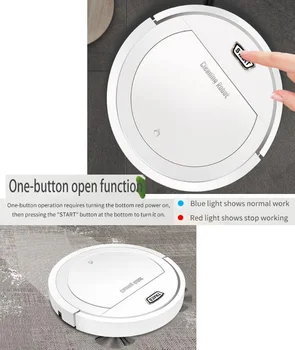 3 In 1 Rechargeable Floor Robot Dust Catcher Intelligent Auto-Induction Floor Cleaning Sweeper Robot Sweeping Vacuum Cleaner
3 In 1 Rechargeable Floor Robot Dust Catcher Intelligent Auto-Induction Floor Cleaning Sweeper Robot Sweeping Vacuum Cleaner