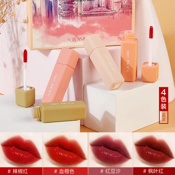 Xiuse moisturizing lip gloss mirror effect 4 colors with gift box long lasting waterproof cheap student liquid lipstick AC131
Xiuse moisturizing lip gloss mirror effect 4 colors with gift box long lasting waterproof cheap student liquid lipstick AC131
