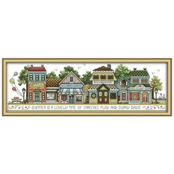 Street views scenery counted printed on the canvas 11CT 14CT DIY kit Cross Stitch embroidery needlework Sets home decor
Street views scenery counted printed on the canvas 11CT 14CT DIY kit Cross Stitch embroidery needlework Sets home decor