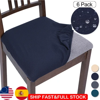 1/2/4/6Pcs Chair Seat Protector Covers Kitchen Stretch Dining Chair Cover Removable Elastic Seat Case Living Room Slipcover
1/2/4/6Pcs Chair Seat Protector Covers Kitchen Stretch Dining Chair Cover Removable Elastic Seat Case Living Room Slipcover