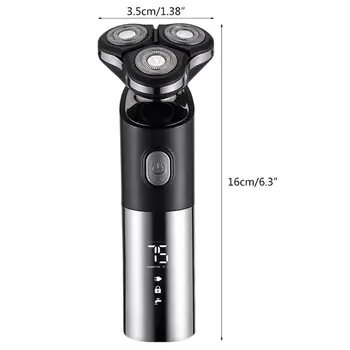 Electric Shaver Razor Rechargeable Floating Blade Hair Beard Trimmer K1AD
Electric Shaver Razor Rechargeable Floating Blade Hair Beard Trimmer K1AD
