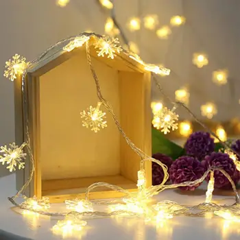 Snowflake 20LED Fairy String Fairy Light Romantic Wedding Party Festival Super Bright Durable Yard Christmas Tree Xmas Decor
Snowflake 20LED Fairy String Fairy Light Romantic Wedding Party Festival Super Bright Durable Yard Christmas Tree Xmas Decor