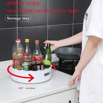 Non-Slip Rotating Storage Tray Plastic Multifunctional Condiments Bottle Storage Boxs Desktop Kitchen Organizer Home
Non-Slip Rotating Storage Tray Plastic Multifunctional Condiments Bottle Storage Boxs Desktop Kitchen Organizer Home