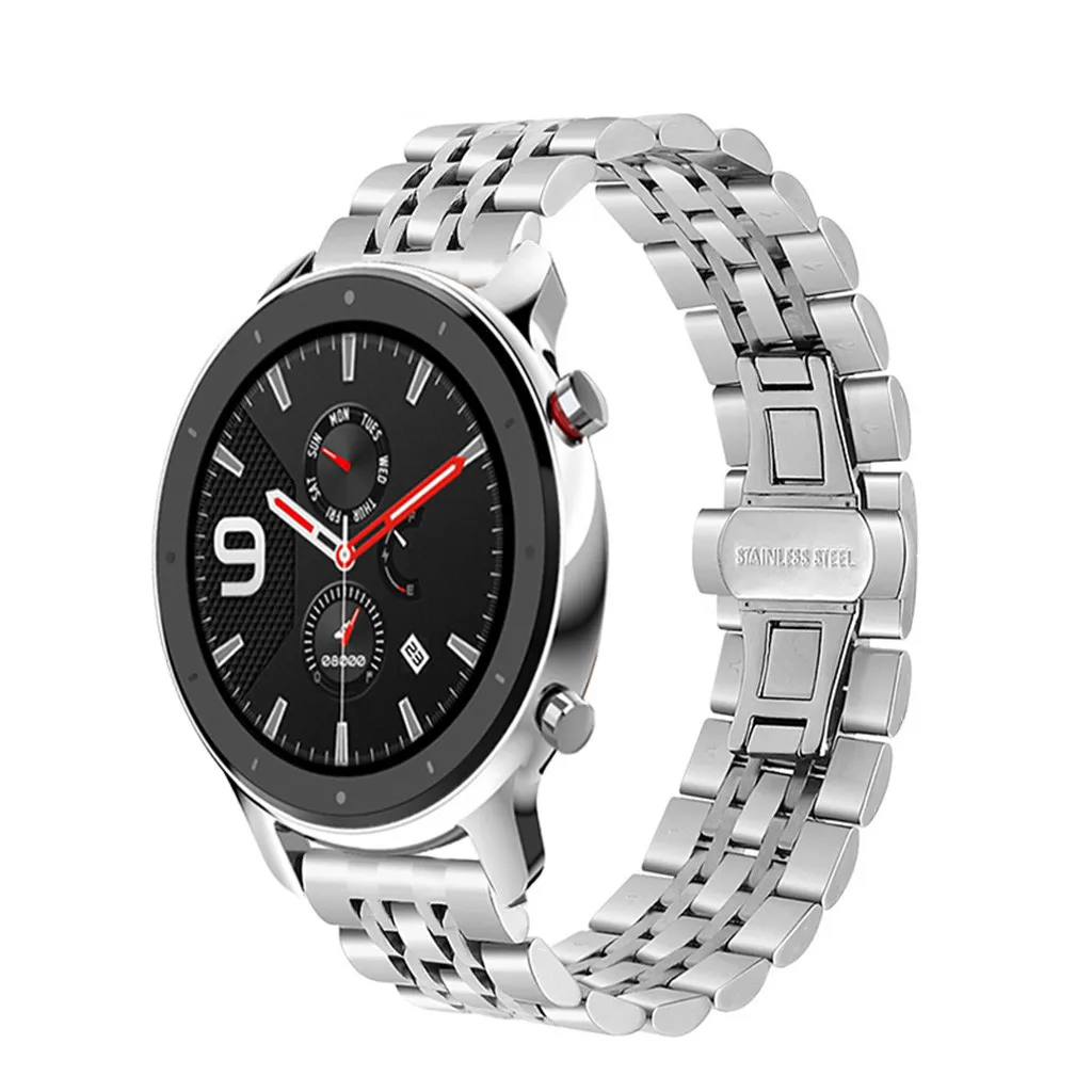 Stainless Steel Watch Band Accessory Band Bracelet Strap for AMAZFIT GTR 47MM Quick Release SmartWatch Support Accessories
Stainless Steel Watch Band Accessory Band Bracelet Strap for AMAZFIT GTR 47MM Quick Release SmartWatch Support Accessories