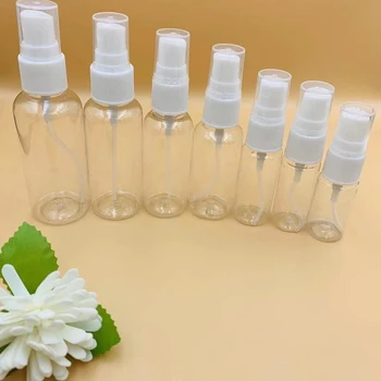Transparent Alcohol Disinfection Spray Bottle Cosmetic Container Plastic Atomizer Portable Refillable Mini Perfume Bottle
Transparent Alcohol Disinfection Spray Bottle Cosmetic Container Plastic Atomizer Portable Refillable Mini Perfume Bottle