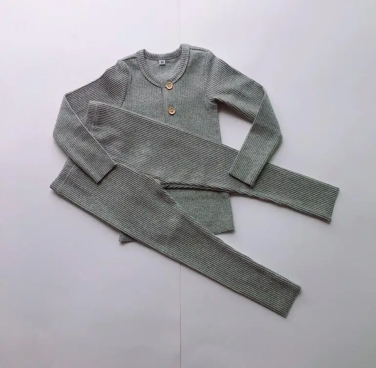 Ribbed baby boys clothes my first thanksgiving outfit baby winter set long sleeve tops+pants knitting casual girl boy clothes
Ribbed baby boys clothes my first thanksgiving outfit baby winter set long sleeve tops+pants knitting casual girl boy clothes