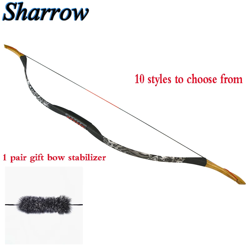 25~55lbs Traditional Archery Hunting Recurve Bow Sheepskin Wrapped High quality wood production Outdoor Hunting Shooting Longbow
25~55lbs Traditional Archery Hunting Recurve Bow Sheepskin Wrapped High quality wood production Outdoor Hunting Shooting Longbow