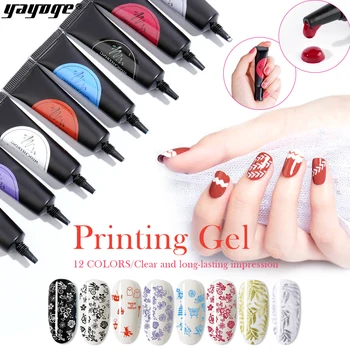 Yayoge 8ml Nail Stamping Gel Polish Black White Stamp Print Oil UV Gel Stamping Plate Soak Off stamping varnish for Nail Art
Yayoge 8ml Nail Stamping Gel Polish Black White Stamp Print Oil UV Gel Stamping Plate Soak Off stamping varnish for Nail Art