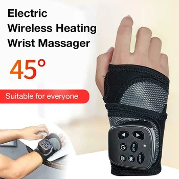 Brace Electric Therapy Hand Joint Treatment Portable Pain Relief Wrist Massager Heating Vibration Support Relaxation Health Care 
Brace Electric Therapy Hand Joint Treatment Portable Pain Relief Wrist Massager Heating Vibration Support Relaxation Health Care