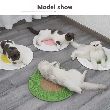 Sisal Cat Scratch Board Cat Pad Kitten Mat Rug Thicken Anti Slip Rest Nest Premium Woven Sisal rope Nail Scraper Bed Breathable
Sisal Cat Scratch Board Cat Pad Kitten Mat Rug Thicken Anti Slip Rest Nest Premium Woven Sisal rope Nail Scraper Bed Breathable