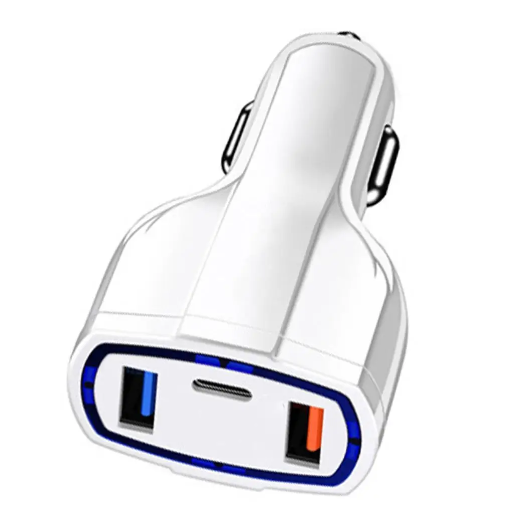 Car USB Charger Quick Charge 3.0 2.0 Mobile Phone 2 Port Fast for Tablet Car-Charger | Мобильные телефоны и аксессуары