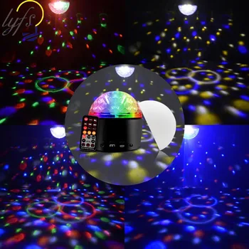 9 Color Bluetooth Professional Stage Light LED Crystal Magic Ball Light USB For DJ Party Christmas / Wedding Atmosphere Lights
9 Color Bluetooth Professional Stage Light LED Crystal Magic Ball Light USB For DJ Party Christmas / Wedding Atmosphere Lights