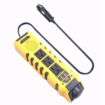 Vehicle Power Inverter, 150W Power Adapter, with 3 Power Sockets and 2.4A Double USB Port, Automobile Cigarette Lighter Adapter,
Vehicle Power Inverter, 150W Power Adapter, with 3 Power Sockets and 2.4A Double USB Port, Automobile Cigarette Lighter Adapter,