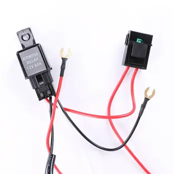 Car Wiring Harness Kit LED Work Light Bar Rocker 12V 40A ON-OFF Switch Relay With On/Off Switch 40A Dc12V One Drag
Car Wiring Harness Kit LED Work Light Bar Rocker 12V 40A ON-OFF Switch Relay With On/Off Switch 40A Dc12V One Drag
